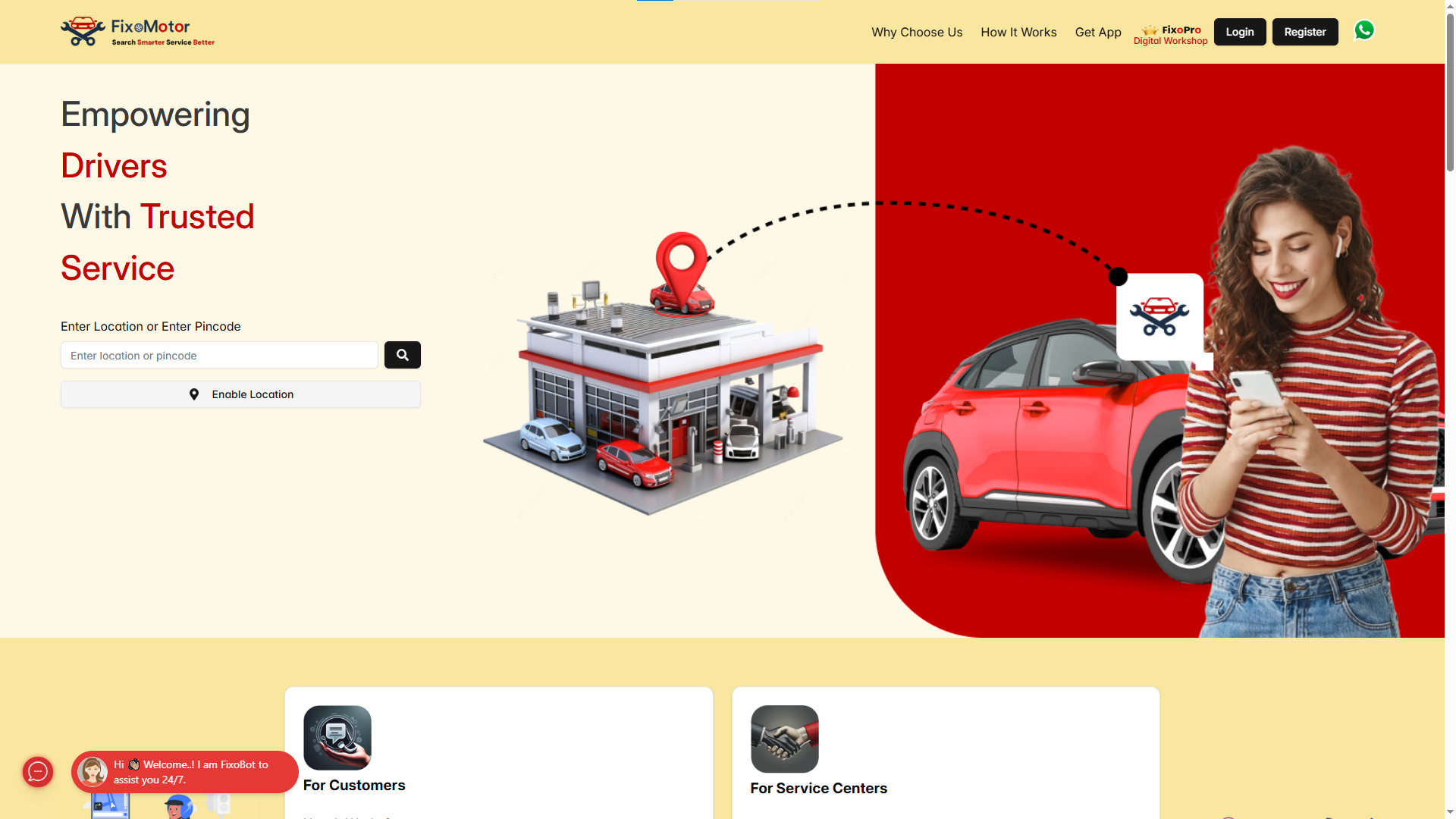 FixeMotor - Vehicle Garage Management ERP